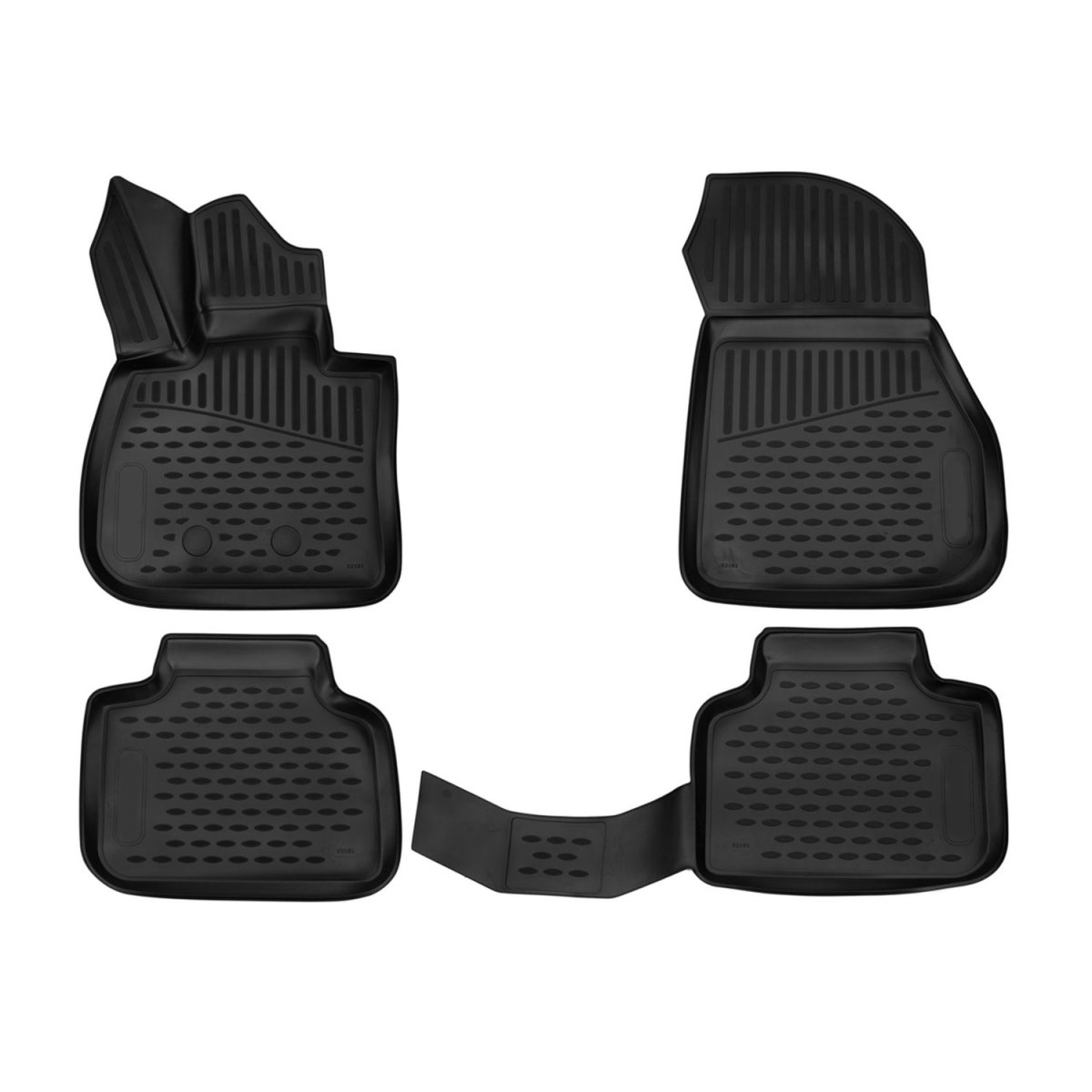 BMW X2 Floor Mats - Omac - Rubber TPE - Black - '18-'23